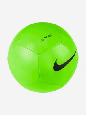 Мяч футбольный Pitch Team, Зеленый Nike. Цвет: зеленый