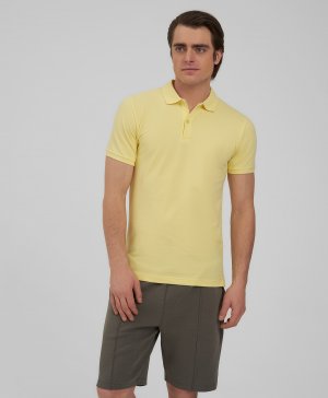 Рубашка поло HPS-0182-4 LYELLOW HENDERSON. Цвет: желтый