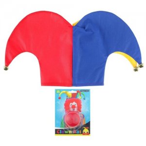Карнавальный набор Клоун 2 предмета: шапка, нос 3544732 ЛАС ИГРАС