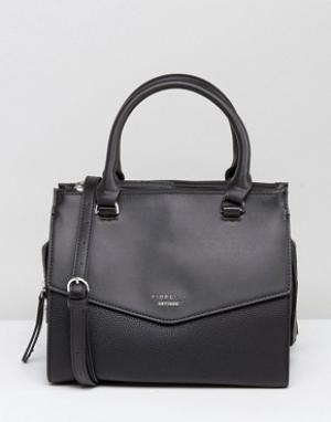 Структурированная сумка-тоут со съемным ремешком на плечо Mia Fiorelli. Цвет: черный