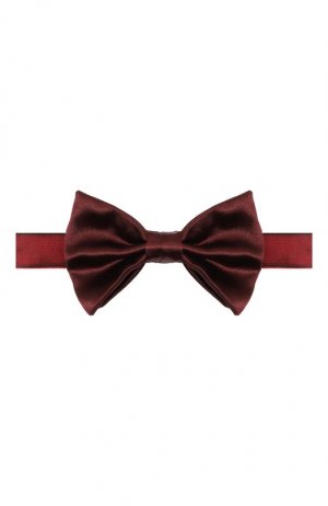 Шелковый галстук-бабочка Kiton. Цвет: бордовый