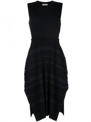 Полосатое платье-свитер в рубчик Nina Ricci