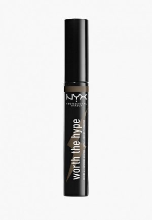 Тушь для ресниц Nyx Professional Makeup WORTH THE HYPE VOLUMIZING & LENGTHENING COLORED MASCARA Оттенок 02. Цвет: коричневый