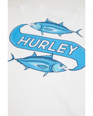 Футболка Big & Tall Mr. Fishy Short Sleeve Tee, белый Hurley