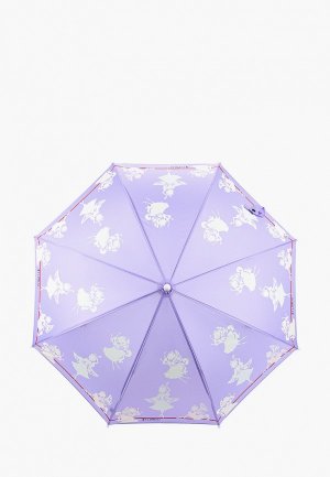Зонт-трость Flioraj. Цвет: фиолетовый