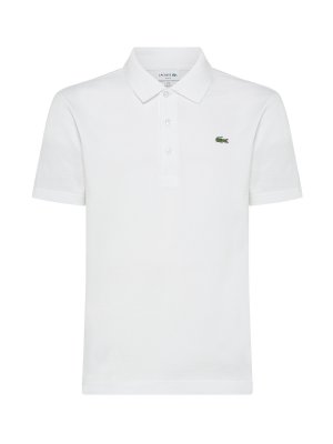 Теннисная рубашка-поло из сверхлегкого хлопка., белый Lacoste. Цвет: белый
