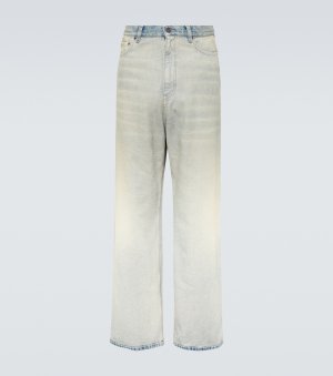 Широкие джинсы со средней посадкой , синий Balenciaga
