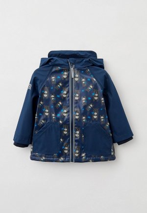 Куртка Mursu -дождевик. Цвет: синий