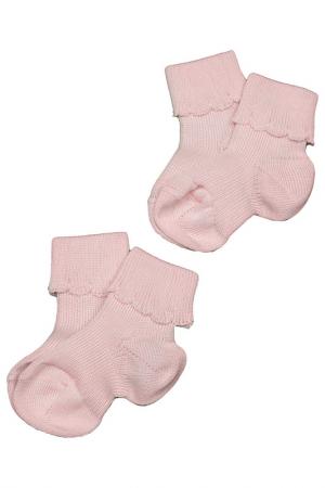 Носки, 2 пары Brums. Цвет: розовый