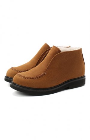 Кожаные ботинки Montelpare Tradition. Цвет: коричневый