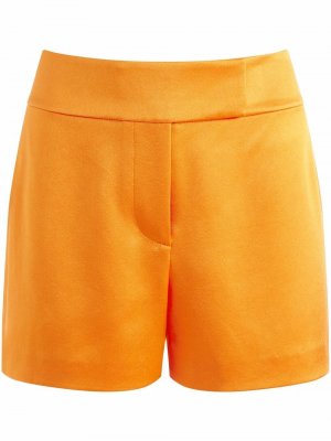 Mara crossover waistband shorts Alice+Olivia. Цвет: оранжевый