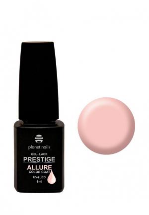 Гель-лак для ногтей Planet Nails PRESTIGE ALLURE - 603, 8 мл пастельный пляж. Цвет: розовый