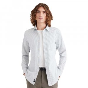 Рубашка с длинным рукавом Dockers Slim Original, белый