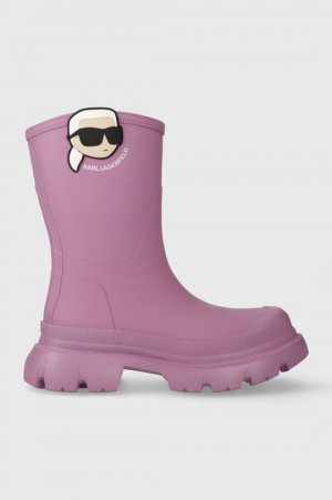 Резиновые сапоги TREKKA RAIN NFT , фиолетовый Karl Lagerfeld