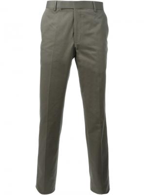 Элегантные брюки Richard James. Цвет: зелёный
