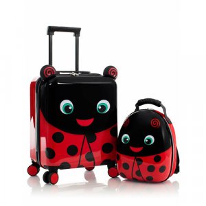 Чемодан-рюкзак , 35х50х22 см, 2.4 кг, мультиколор, красный Heys. Цвет: черный/микс/красный