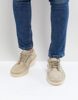 Замшевые туфли на шнуровке Oswyn-Neutral Clarks Originals
