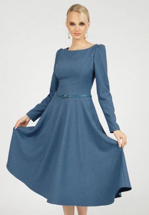Платье Olivegrey NOVELLA. Цвет: синий