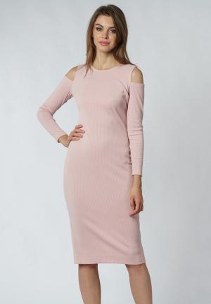 Платье Evercode. Цвет: розовый