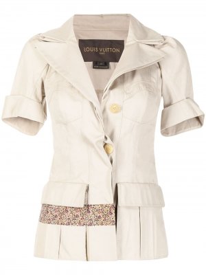 Пиджак pre-owned Louis Vuitton. Цвет: коричневый