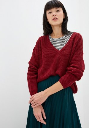 Пуловер Fresh Made. Цвет: бордовый