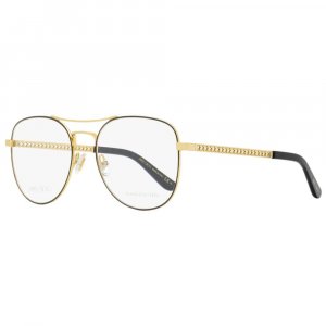 Женские очки-авиаторы JC200 VUE Золотые Черные 54 мм Jimmy Choo