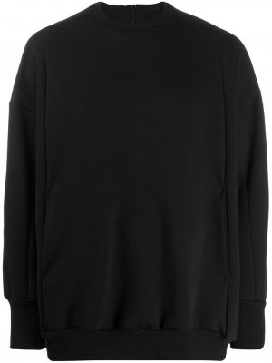 Пуловер на молнии NILøS. Цвет: черный
