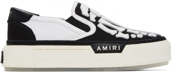 Черные кроссовки AMIRI Skel Top