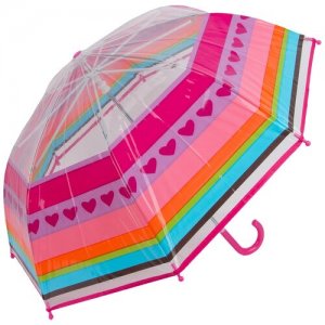 Детский зонт Радуга, 46 см (53571) Mary Poppins. Цвет: розовый