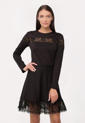 Платье AnnaPavla. Цвет: черный