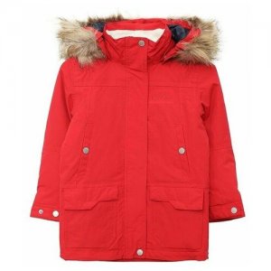 Подростковая куртка утепленная FIVE seasons FIO JKT JR (рост 153-165). Цвет: красный
