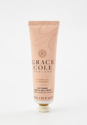 Крем для рук Grace Cole Имбирная лилия и мандарин, 30 мл. Цвет: прозрачный