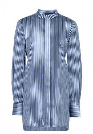 Рубашка JOSEPH. Цвет: синий