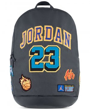 Рюкзак Big Boys 23 с нашивками , серый Jordan