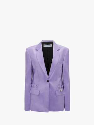 Однобортный пиджак , фиолетовый JW Anderson