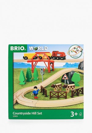 Конструктор Brio игровой набор «Поездка по сельской местности с мостом». Цвет: разноцветный