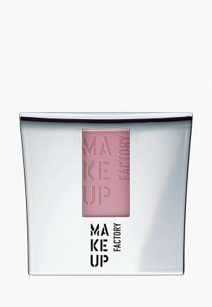 Румяна Make Up Factory компактные шелковистые Blusher т.14 розовая дымка. Цвет: розовый