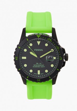 Часы Fossil FS5683. Цвет: зеленый