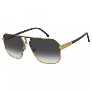 Солнцезащитные очки Carrera 1062/S SAO 9O, черный, золотой. Цвет: черный