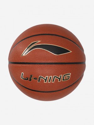 Мяч баскетбольный , Коричневый Li-Ning. Цвет: коричневый