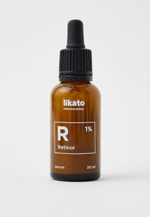 Сыворотка для лица Likato Professional Сыворотка-концентрат с ретинолом 1% professional, 30 мл.. Цвет: прозрачный