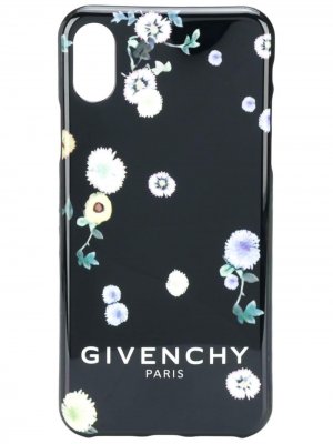 Чехол Fiori для iPhone X Givenchy. Цвет: черный