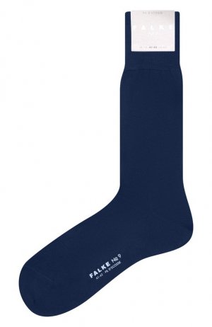 Хлопковые носки Falke. Цвет: синий