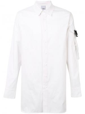 Рубашка с лямками D.Gnak. Цвет: белый