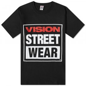 Футболка с логотипом OG Box, черный Vision Streetwear
