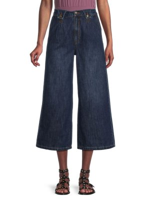 Укороченные широкие джинсы Porter , цвет Ventura Joie