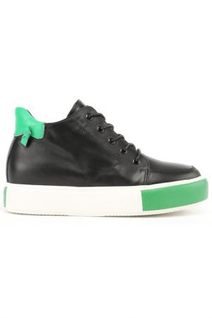 Ботинки NURIA. Цвет: черный, зеленый
