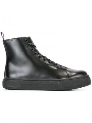 Hi-top sneaker detail boots Eytys. Цвет: чёрный