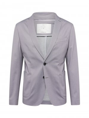 Пиджак стандартного кроя S.Oliver, серый/светло-серый s.Oliver