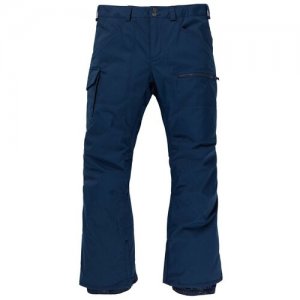 Горнолыжные брюки , карманы, мембрана, регулировка объема талии, утепленные, водонепроницаемые, размер S, синий BURTON. Цвет: синий